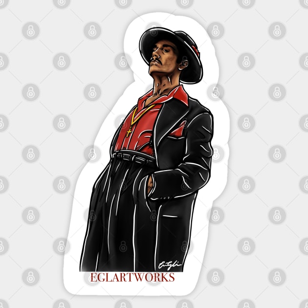 El Pachuco (Zoot Suit) Sticker by Eglartworks